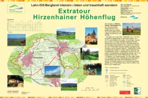 Karte zur Extratour Hirzenhainer Hoehenflug